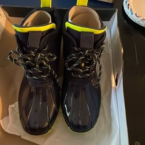 Tommy Hilfiger the haryett dark blue sy water boots